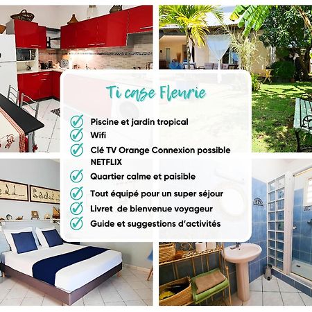 Ti Case Fleurie * Piscine * Jardin Tropical Saint-Leu Ngoại thất bức ảnh