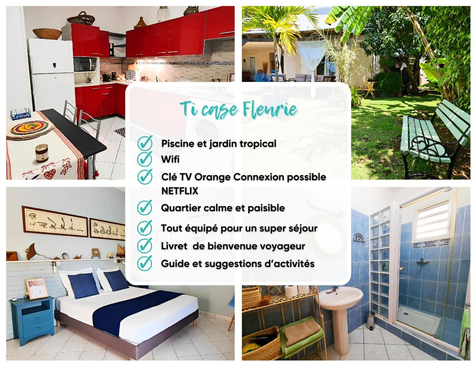 Ti Case Fleurie * Piscine * Jardin Tropical Saint-Leu Ngoại thất bức ảnh